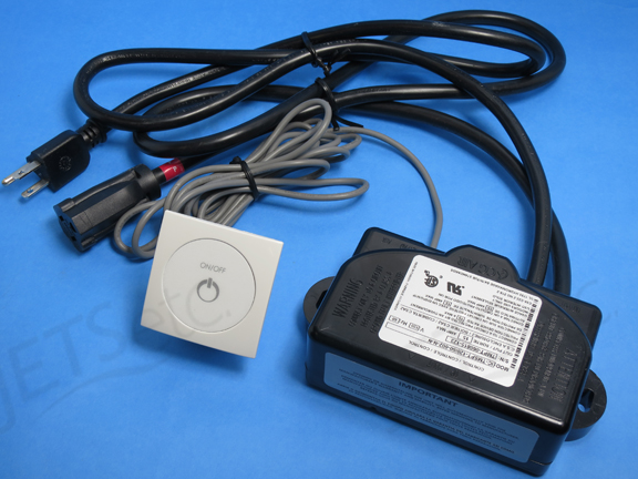 PUMP TIMER KIT, 1-TOUCH SQUARE - WHITE